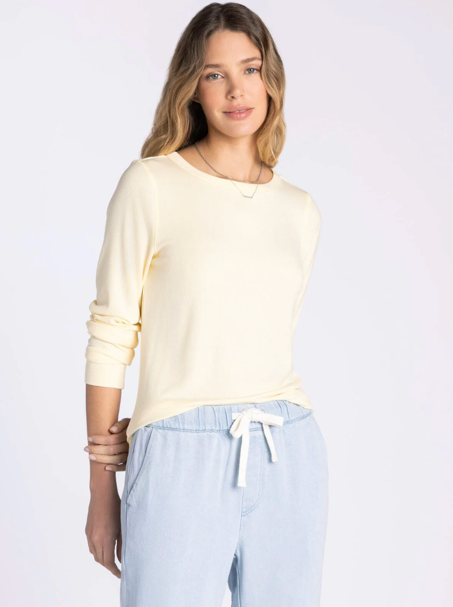 Thread & Supply : Stacey Top in Butter