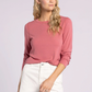 pink long sleeve top