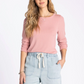 Thread & Supply : Stacey Top in Washed Coral