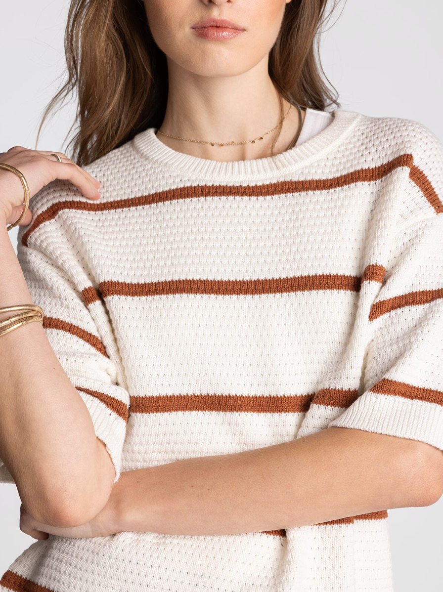 Thread & Supply: Viola Sweater in Brown