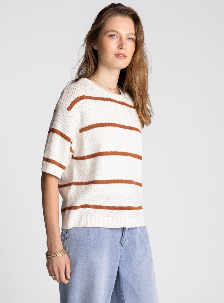 Thread & Supply: Viola Sweater in Brown