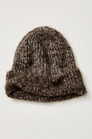 Free People: Frostline Beanie in Chocolate