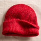 Free People: Frostline Beanie in Red