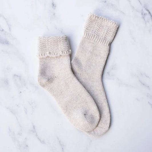 Charlotte Socks : Oatmeal