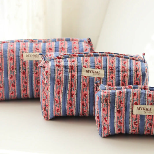 Nantucket Stripes Cosmetic Bags