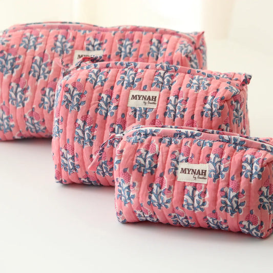 Melon Sorbet Cosmetic Bags