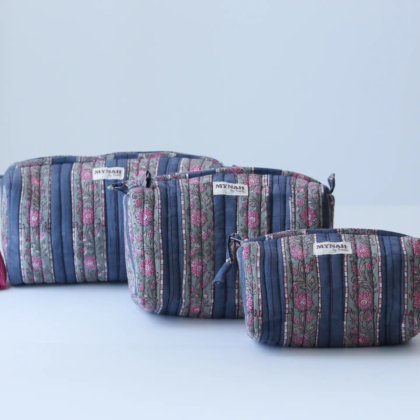 Rosy Rows Cosmetic Bags