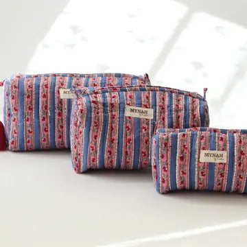 Nantucket Stripes Cosmetic Bag