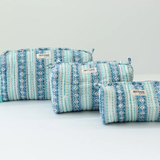 Moroccan Stripes Cosmetic Bag
