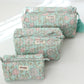 Cosmetic Bags : Mint Garden