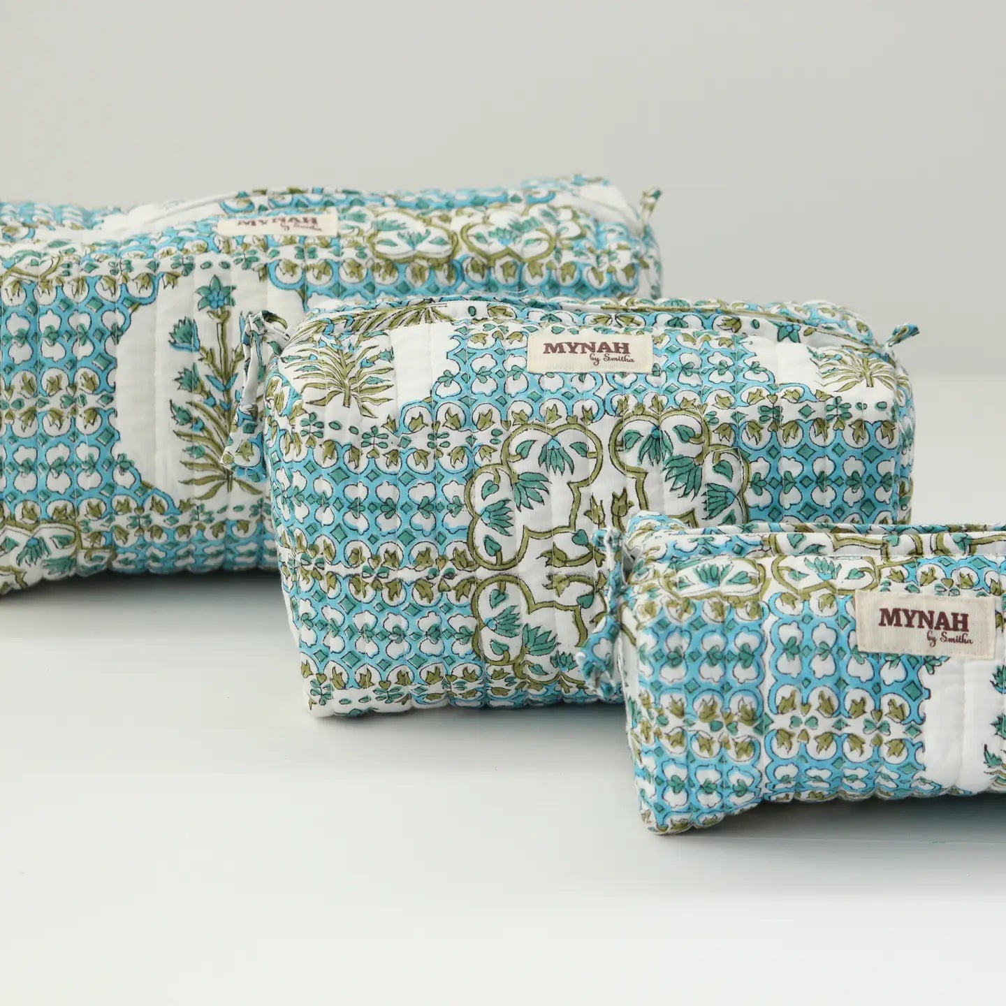 Moroccan Tile Cosmetic Bags