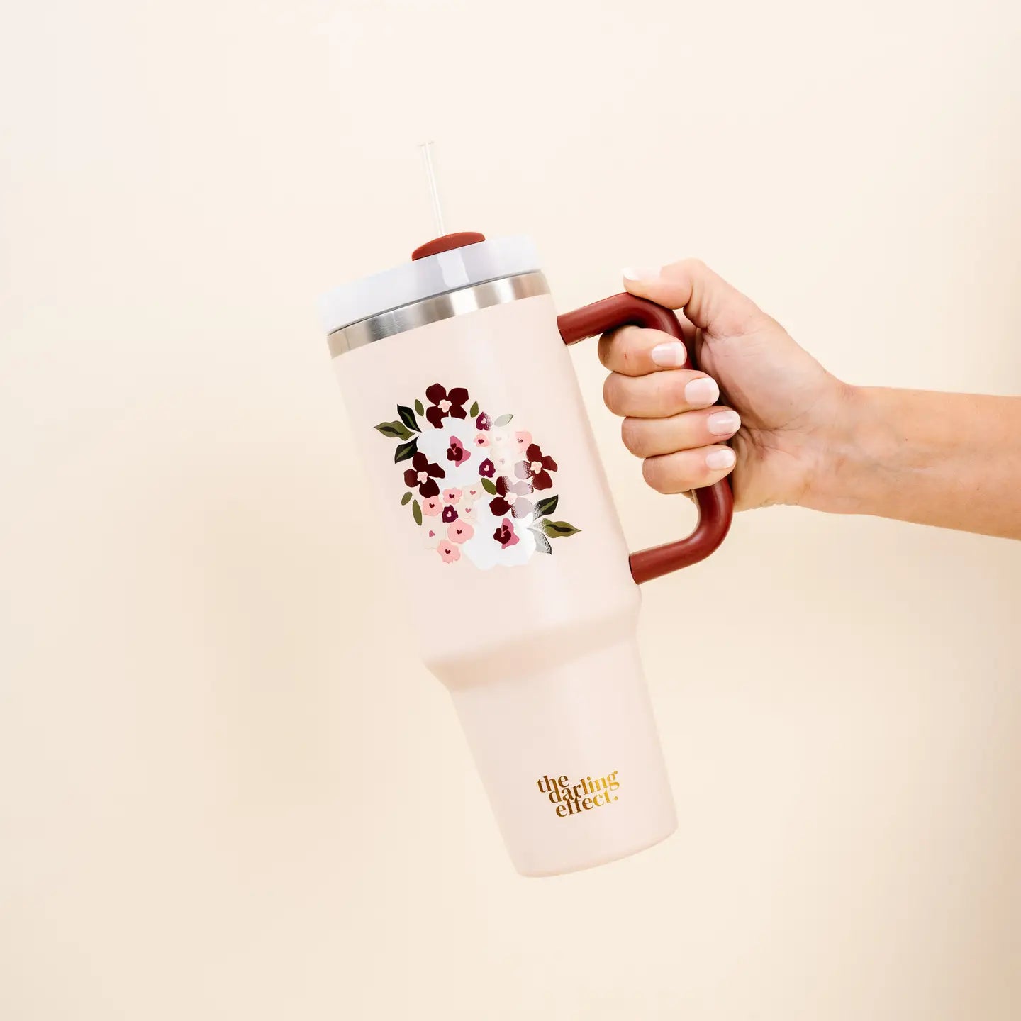 Take Me Everywhere Tumbler : 40oz Bloom Blush