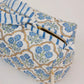 Trellis Indigo Toiletry Bag : Small
