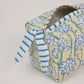 Trellis Indigo Toiletry Bag : Medium