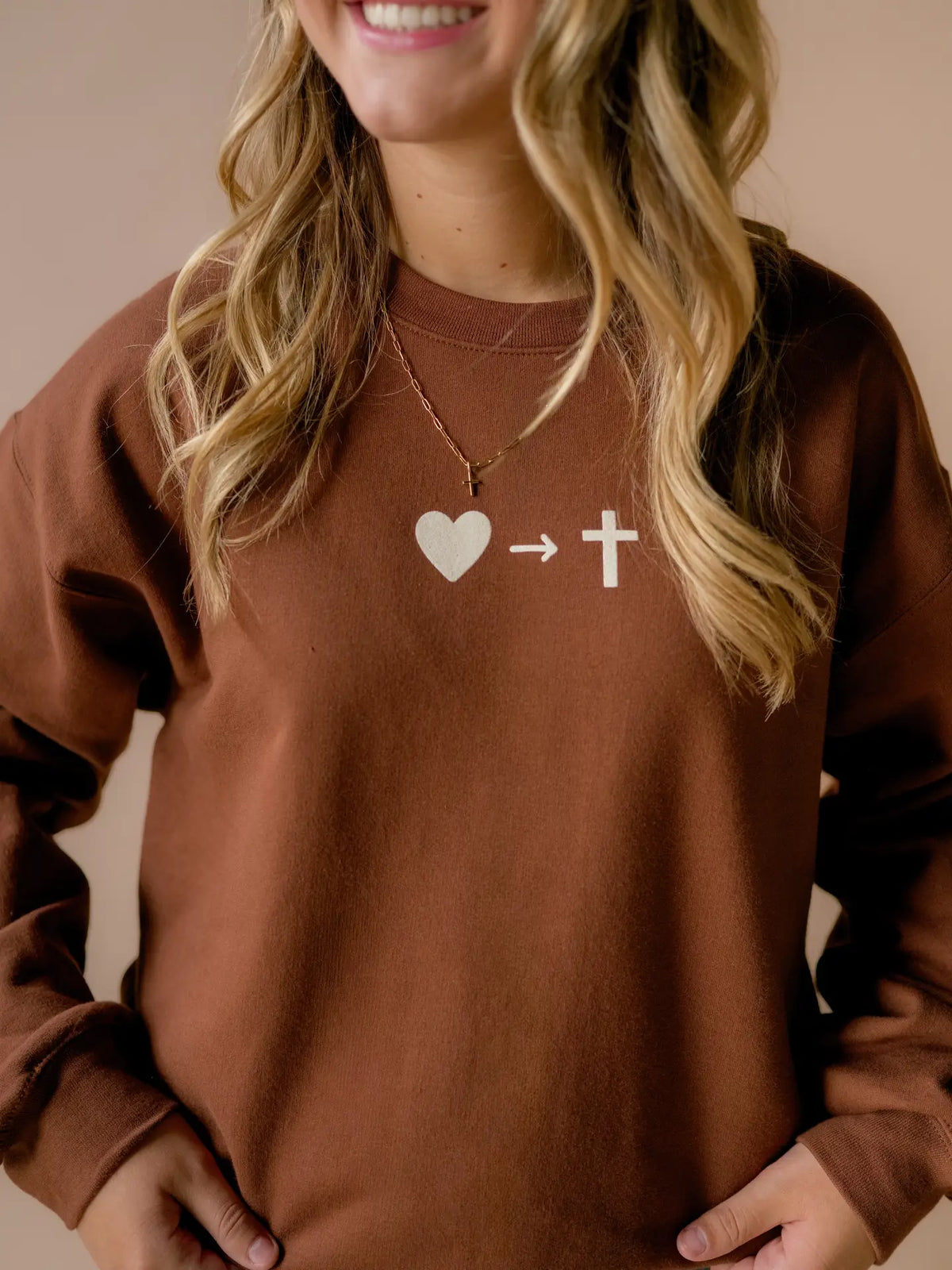 Proof of His Love Crewneck