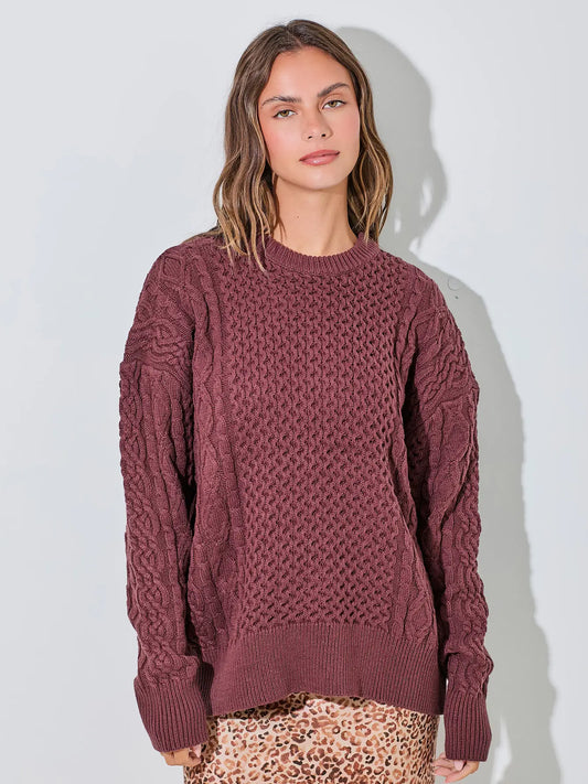 Cable Sweater