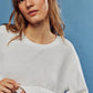 Free People: Soul Song Tee in Ivory