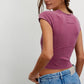 Free People: Protagonist Tee in Viola