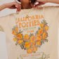 Free People: Harvest Vintage Tee in Cal. Poppies