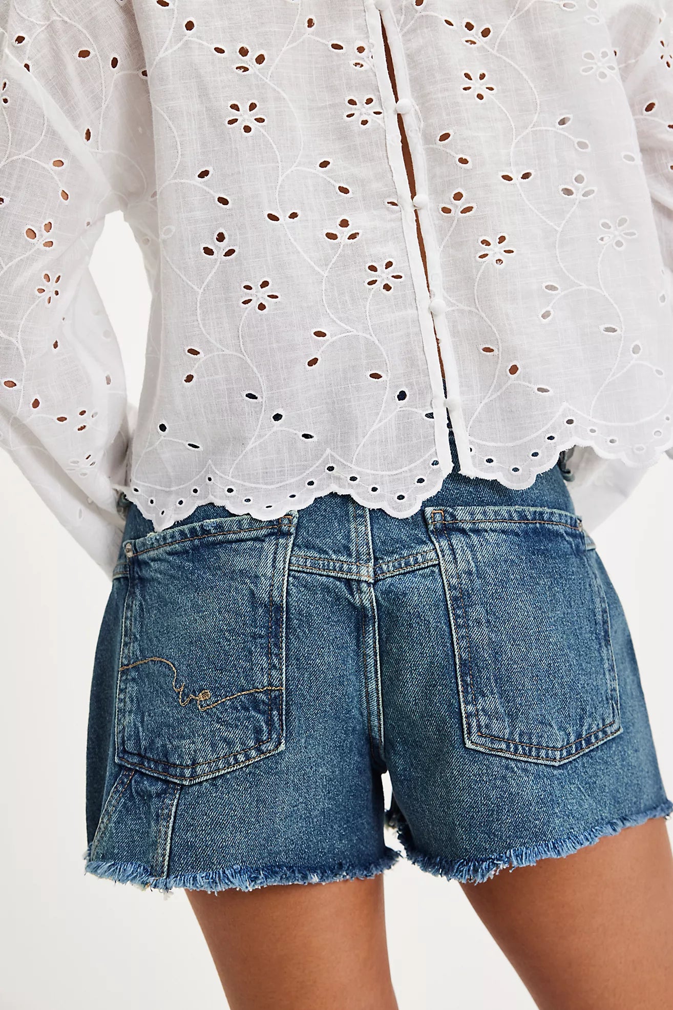 Free People : Now or Never Short in Sunsational