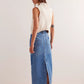 Free People: Francisco Denim Maxi Skirt