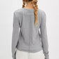 Free People: Nova Tee in Greyhound