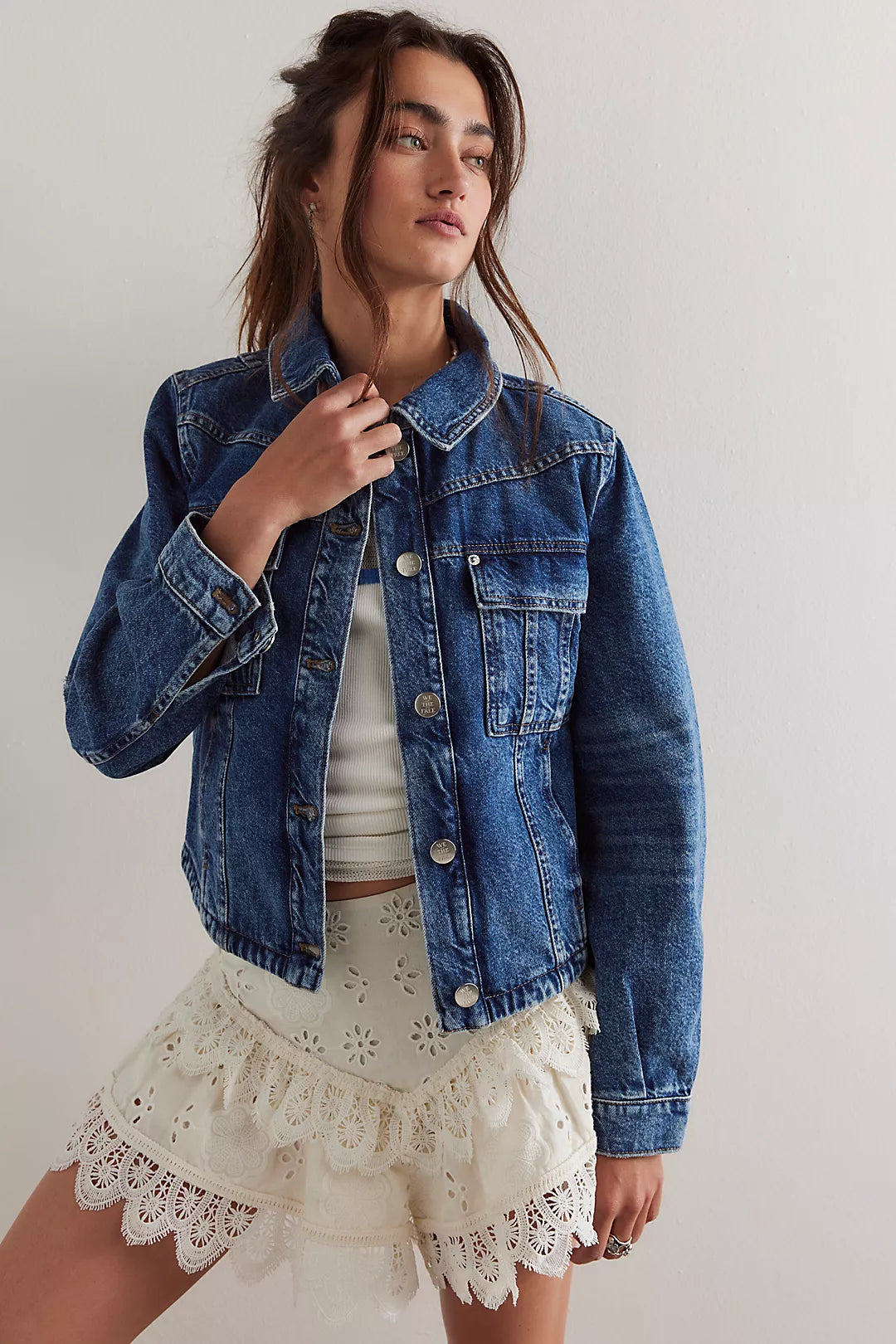 Free People: Jayde Jacket in High Dive