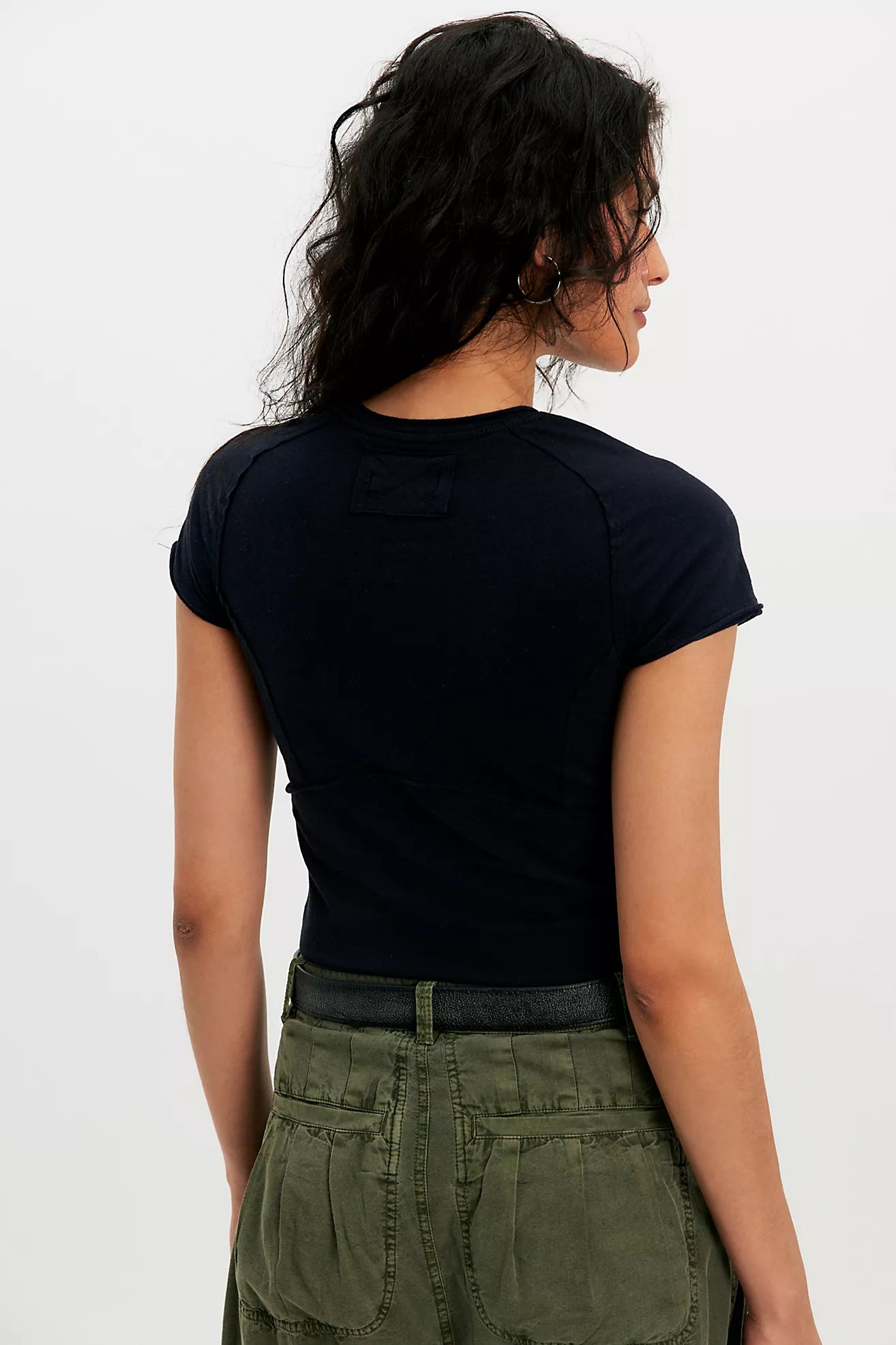 Free People: Protagonist Tee in Black