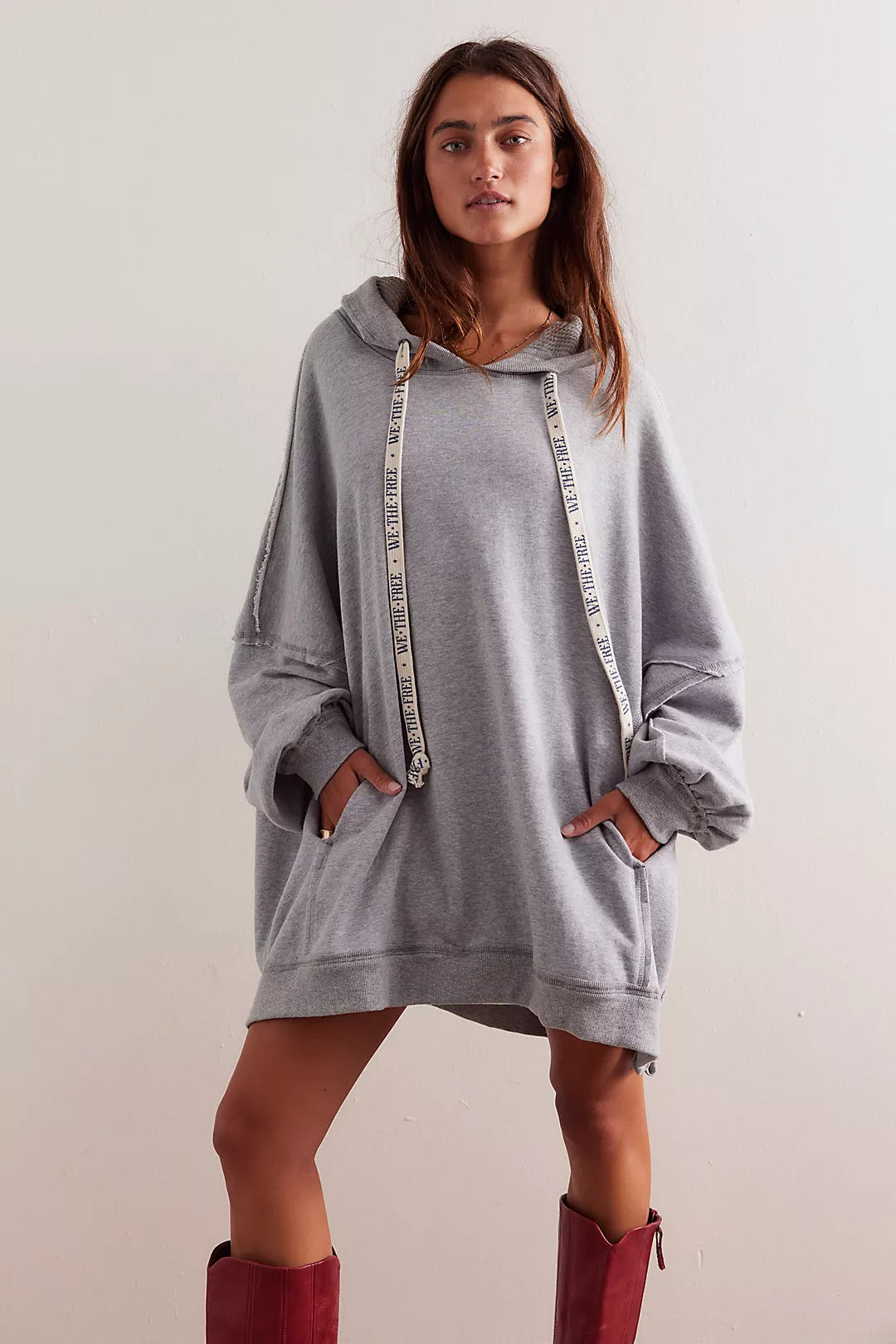 Free People: We Hoodie in Grey