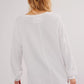 Free People: Fade Into You Tee in Ivory