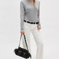 Free People: Nova Tee in Greyhound