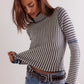 Free People : Gamer Cuff Sweater in Ivory Combo