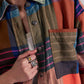 Free People: Ashley Plaid in Ginger Combo