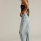 Free People: Deep Trance Boyfriend Jean in Bleached Out