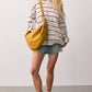 Free People: Palm Springs Pullover in Washed Blue Stripe