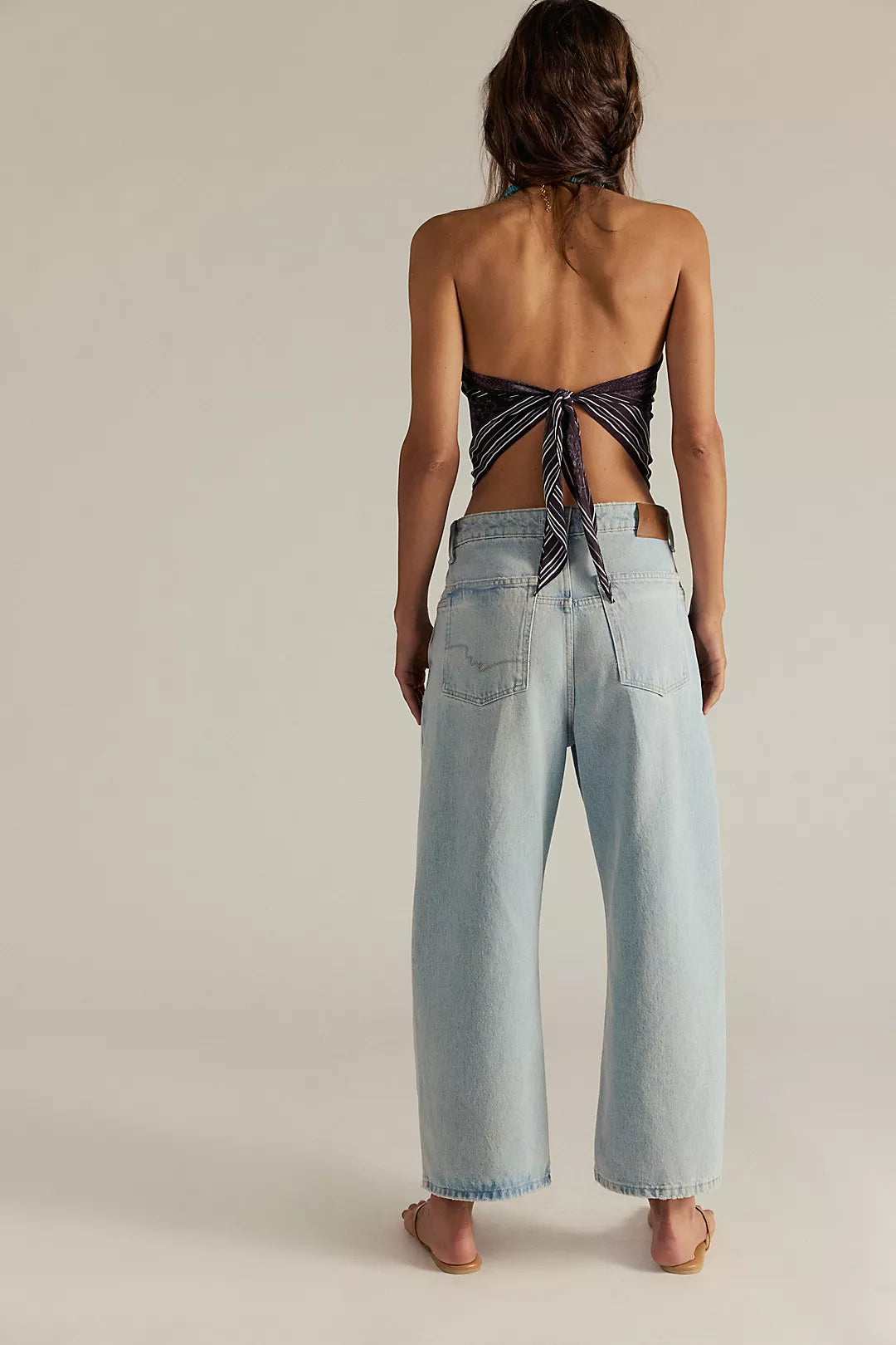 Free People: Deep Trance Boyfriend Jean in Bleached Out