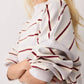 Free People: Palm Springs Pullover in Washed Blue Stripe