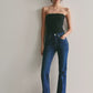 Free People: Double Knot High Rise Straight Jean