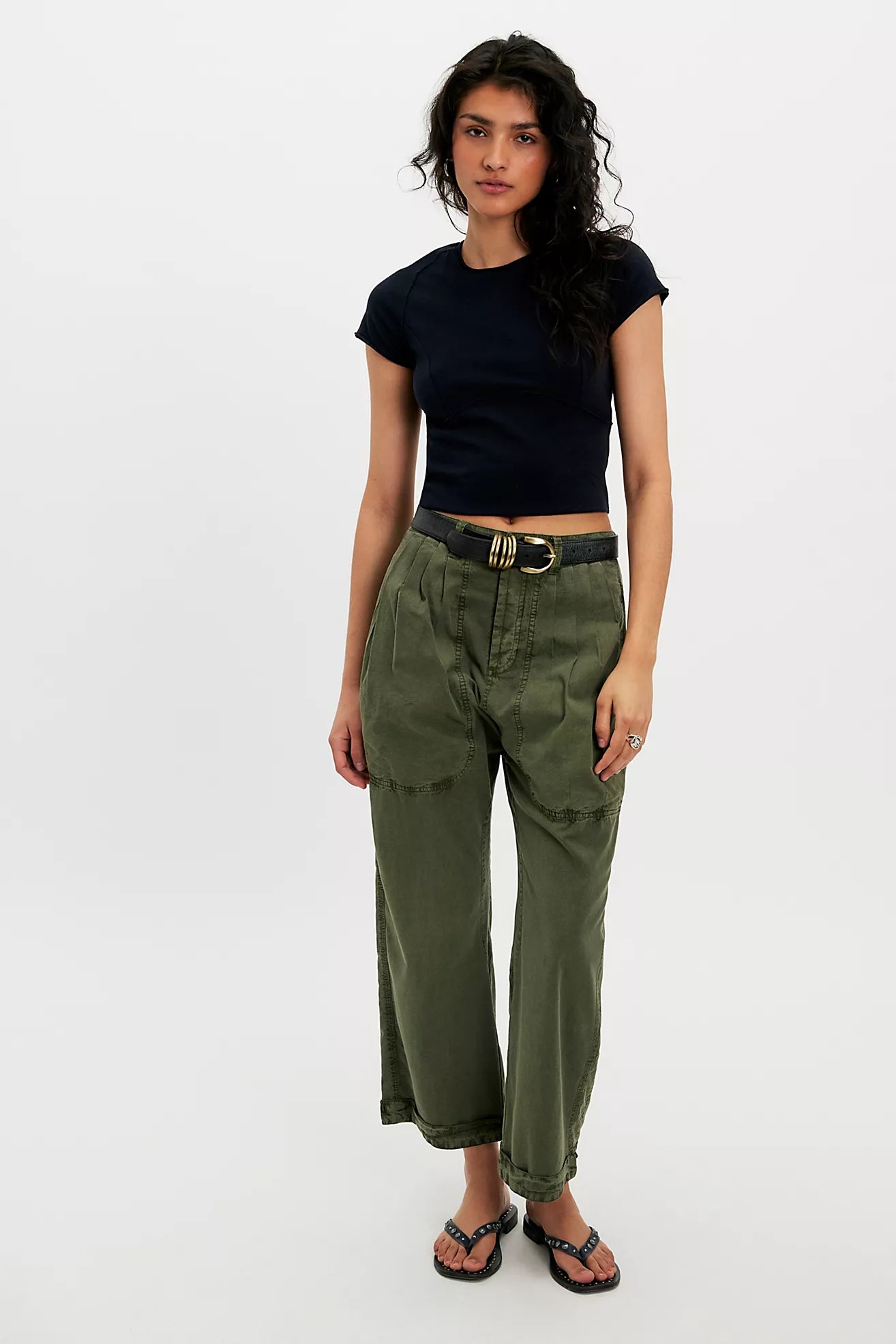 Free People: Protagonist Tee in Black