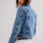 Free People: Rumors Denim Jacket in Light Indigo