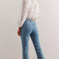 Free People: Xena Straight in Union Blue