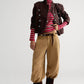 Free People: Good Good Stripe Turtleneck in Red Combo