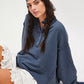 Free People: Camden Henley in Navy