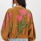 Free People: Gaia Sweatshirt in Tulip Brown Combo