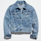 Free People: Rumors Denim Jacket in Light Indigo