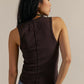 Free People: Neria Tank in Dark Espresso