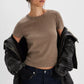 Free People: Atlas Crew Tee in Dutch Cocoa