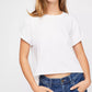 Free People : Perfect Tee in White