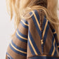 Free People: Palm Springs Pullover in Army Stripe
