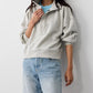 Free People: Timeless Pullover in Heather Grey